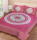 Jaipuri Sanganeri Print Queen Bedsheet